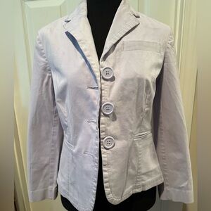 Women’s Lilac Vintage Gap Blazer Size 6